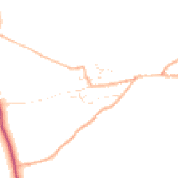 Daytime road noise heatmap for EX22 7EU