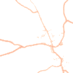 Daytime road noise heatmap for EX22 7FB