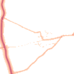 Daytime road noise heatmap for EX22 7FF