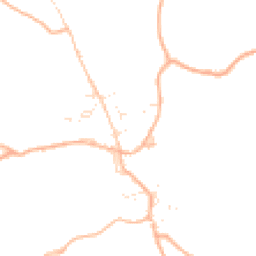Daytime road noise heatmap for EX22 7FJ
