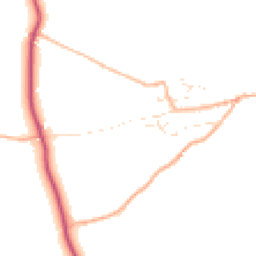 Daytime road noise heatmap for EX22 7FN