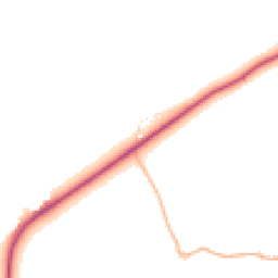 Daytime road noise heatmap for EX22 7LN
