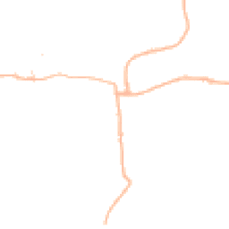 Daytime road noise heatmap for EX22 7LP