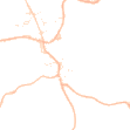 Daytime road noise heatmap for EX22 7RG