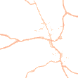 Daytime road noise heatmap for EX22 7RT