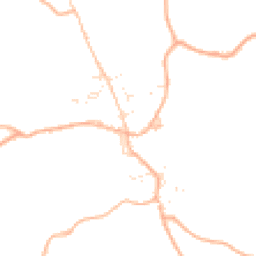 Daytime road noise heatmap for EX22 7ST