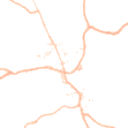 Daytime road noise heatmap for EX22 7SX