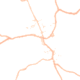 Daytime road noise heatmap for EX22 7SZ