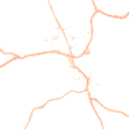 Daytime road noise heatmap for EX22 7TA