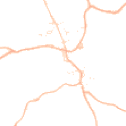 Daytime road noise heatmap for EX22 7TB