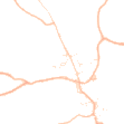 Daytime road noise heatmap for EX22 7TL