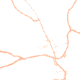 Daytime road noise heatmap for EX22 7TT