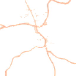 Daytime road noise heatmap for EX22 7UR