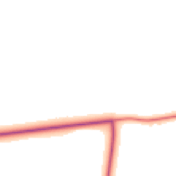 Daytime road noise heatmap for EX22 7YQ