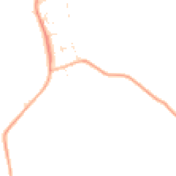 Daytime road noise heatmap for EX23 0AA