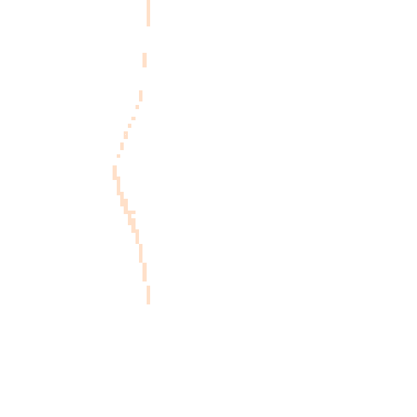 Night-time road noise heatmap for EX23 0AN