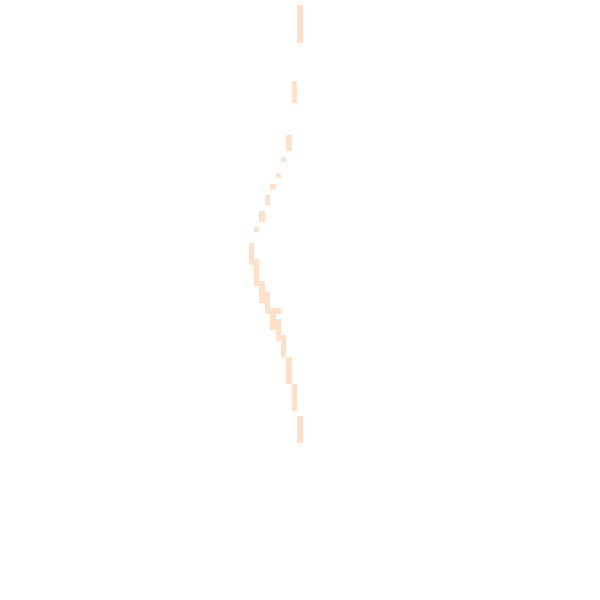 Night-time road noise heatmap for EX23 0AP