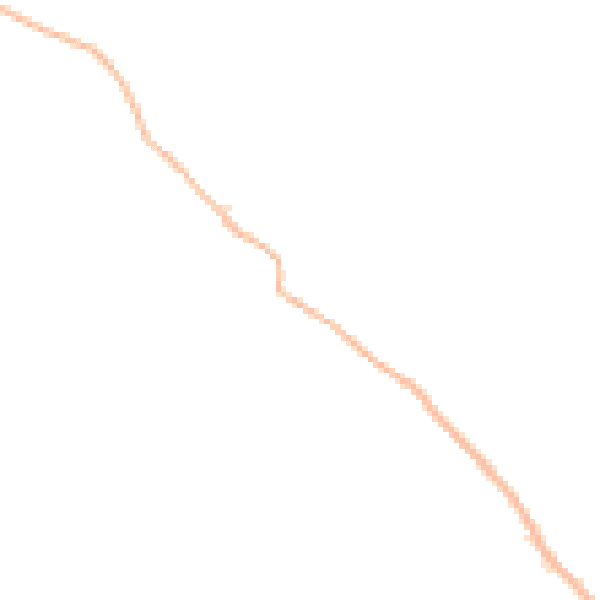 Daytime road noise heatmap for EX23 0BE