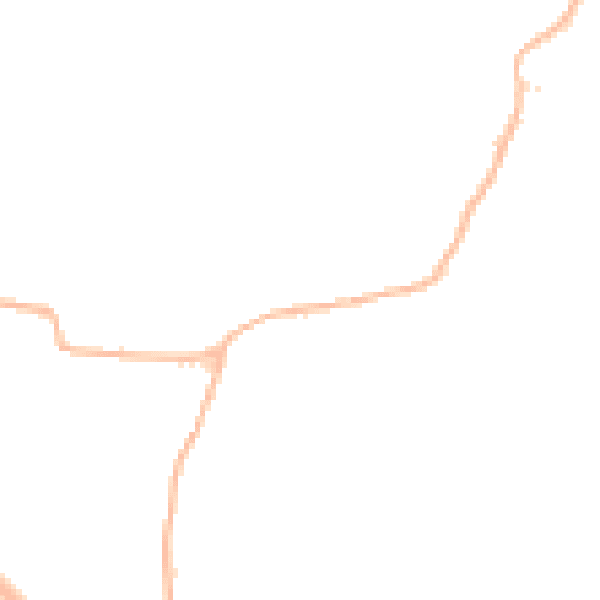 Daytime road noise heatmap for EX23 0BW