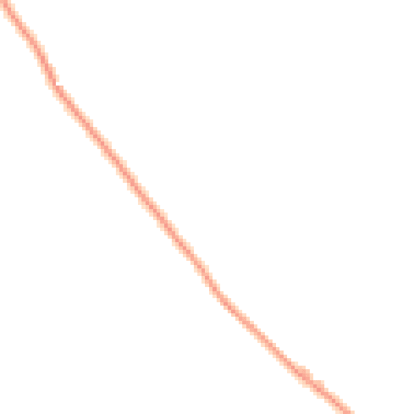 Daytime road noise heatmap for EX23 0BY