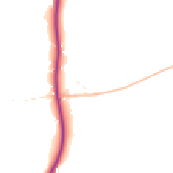 Daytime road noise heatmap for EX23 0DR