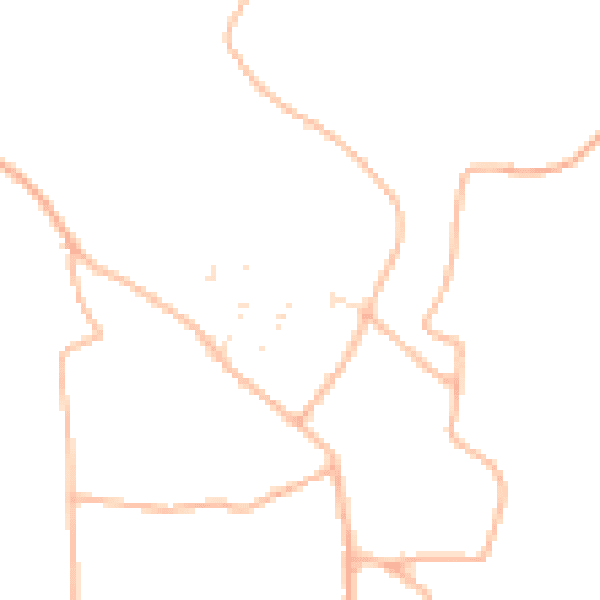 Daytime road noise heatmap for EX23 0PA
