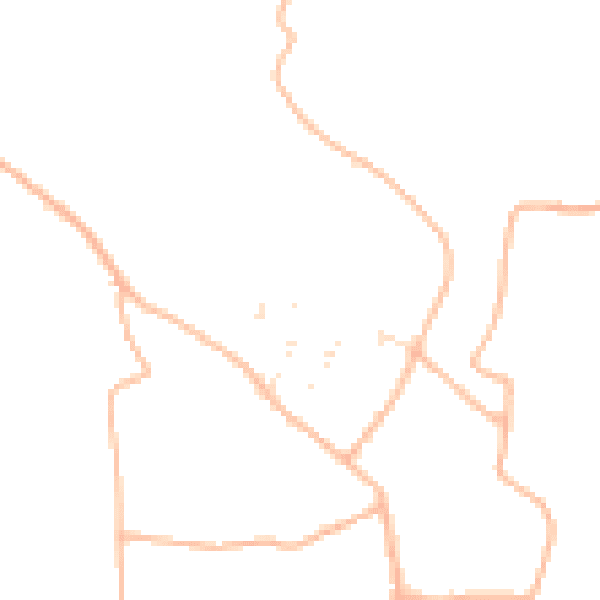 Daytime road noise heatmap for EX23 0PF