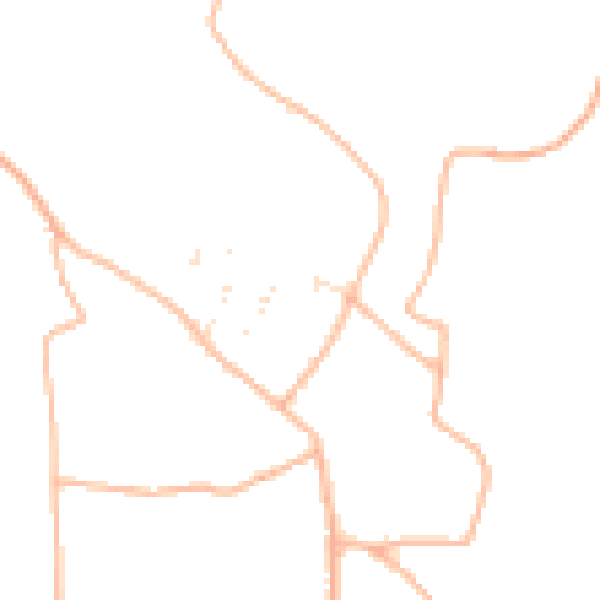 Daytime road noise heatmap for EX23 0PH