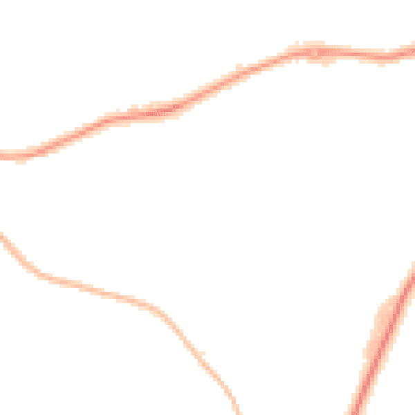 Night-time road noise heatmap for EX23 8SB