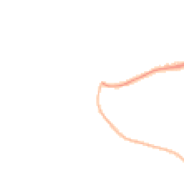 Night-time road noise heatmap for EX23 8TD