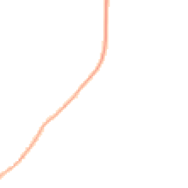 Night-time road noise heatmap for EX23 9FH