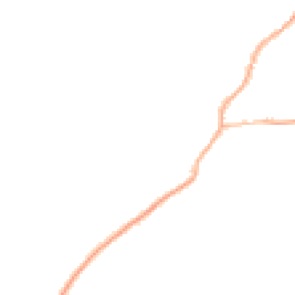 Night-time road noise heatmap for EX23 9FT