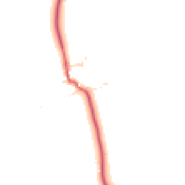 Daytime road noise heatmap for EX23 9LX