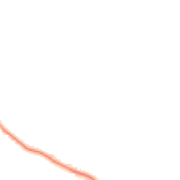 Night-time road noise heatmap for EX23 9ND