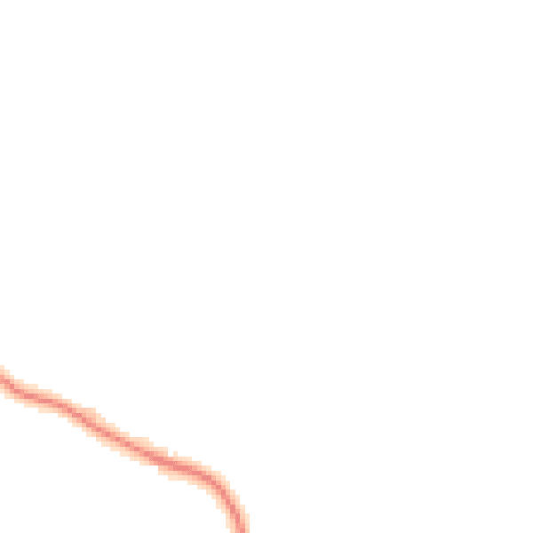 Night-time road noise heatmap for EX23 9NF