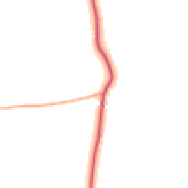 Daytime road noise heatmap for EX23 9NJ