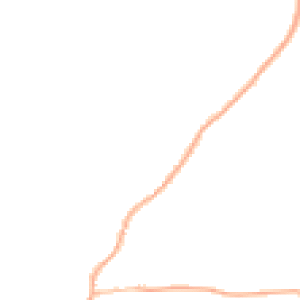 Night-time road noise heatmap for EX23 9QA