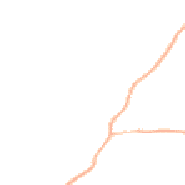 Night-time road noise heatmap for EX23 9QE