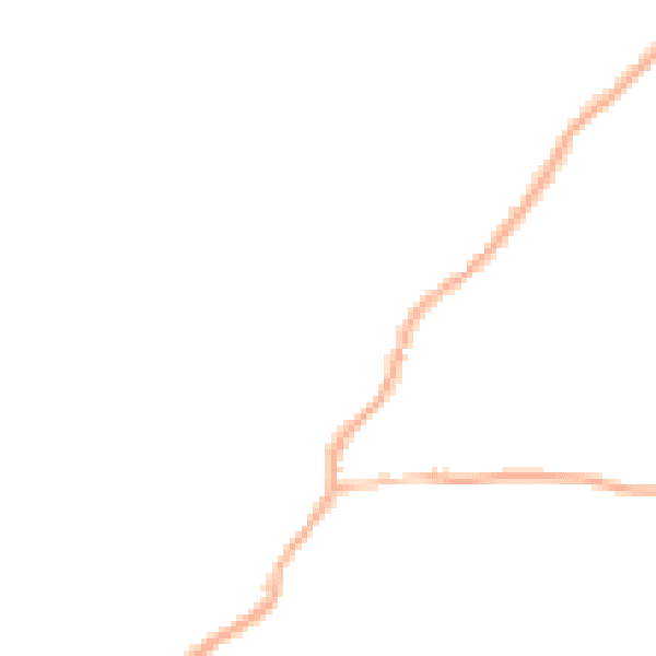 Night-time road noise heatmap for EX23 9QF