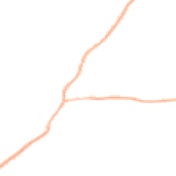 Night-time road noise heatmap for EX23 9QG