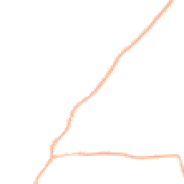 Night-time road noise heatmap for EX23 9QL