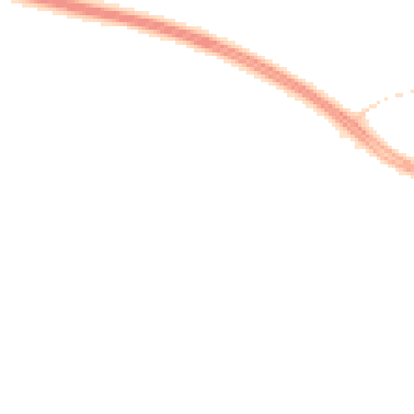 Night-time road noise heatmap for EX31 1AB