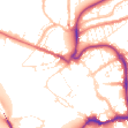 Daytime road noise heatmap for EX31 1AF