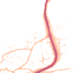 Daytime road noise heatmap for EX31 1AG
