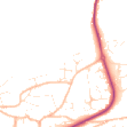 Daytime road noise heatmap for EX31 1AJ