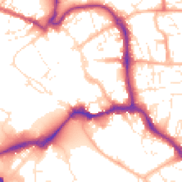 Daytime road noise heatmap for EX31 1AL