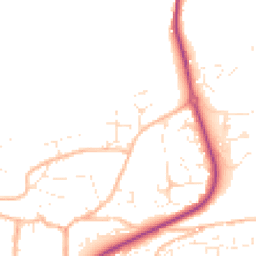 Daytime road noise heatmap for EX31 1AQ