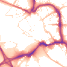 Daytime road noise heatmap for EX31 1BA