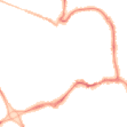 Night-time road noise heatmap for EX31 1BA