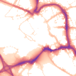 Daytime road noise heatmap for EX31 1BD